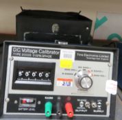 Time Electronics Type 2003S DC Voltage Calibrator - 0.02% Grade with Carry Case