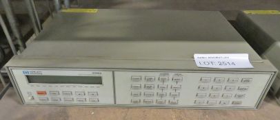 HP 3488A Switch controller