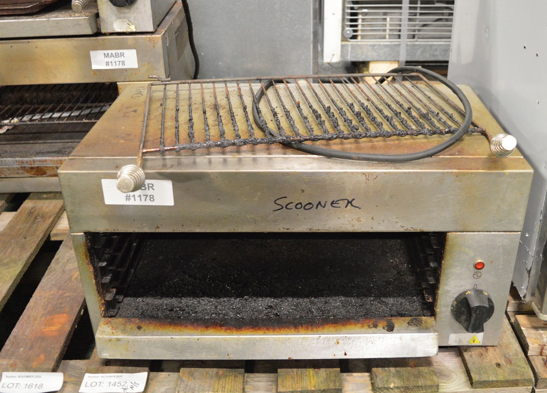 2x Falcon LD22 Electric Grill & Hobart SEL 2/0 Adjustable Electric Salamander Grill - Image 3 of 5