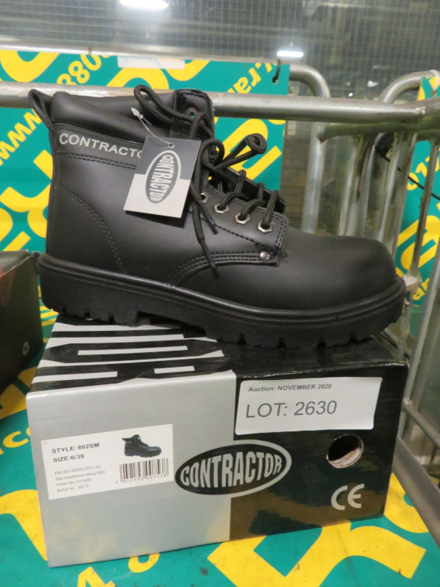 Contractor safety boot 802SM - 6UK 39euro