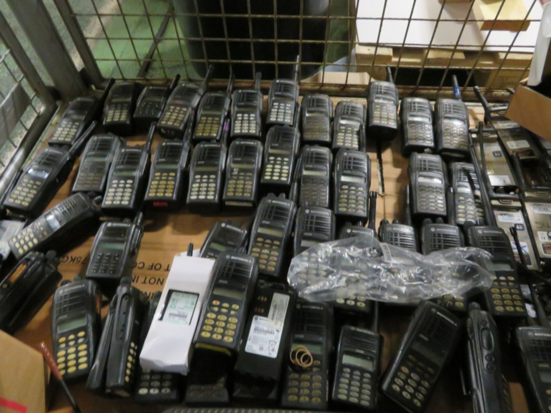 Various Motorola radios - GP688R, GP680, chargers, batteries - Image 4 of 5