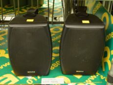 2x Work monitor speakers