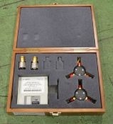 Agilent 85033D 3.5 mm Calibration Kit in a Wooden Box