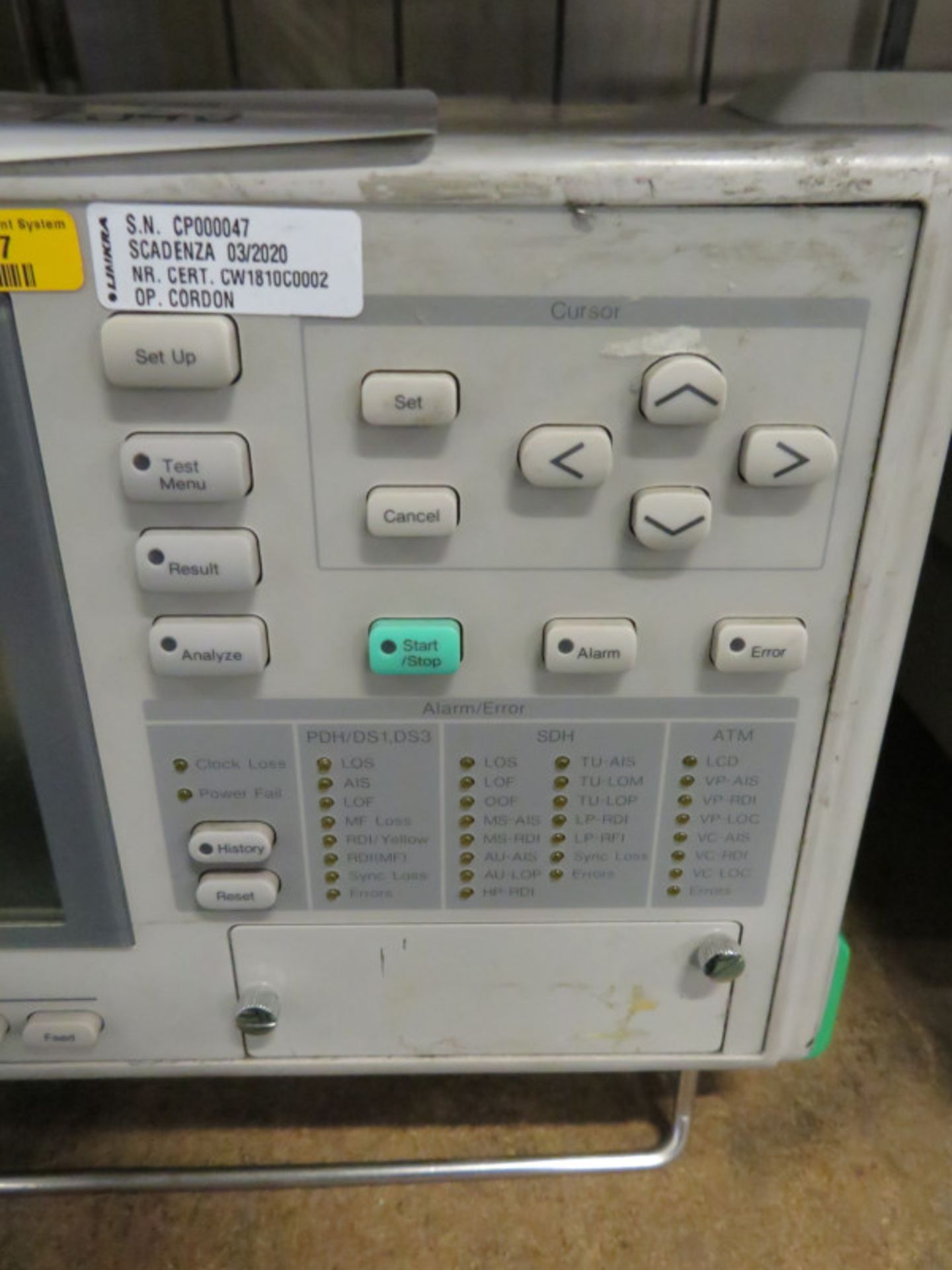 Anritsu MP1552B SDH/PDH/ATM analyzer - Image 2 of 3