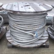 Static seal mesh covered heavy duty pipe with flange connector ends - unknown length