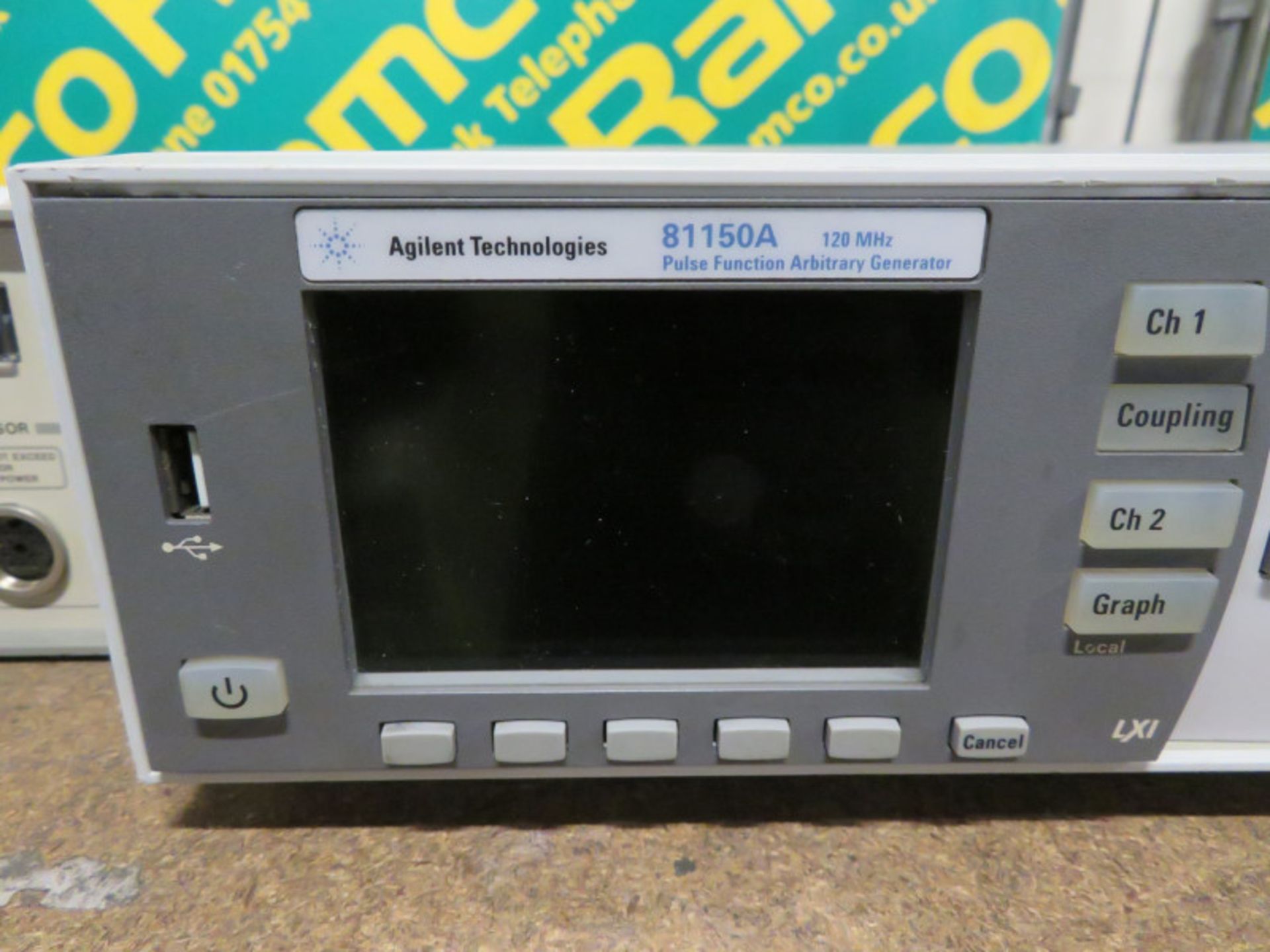 Agilent 81150A pulse function arbitrary generator - Image 3 of 4