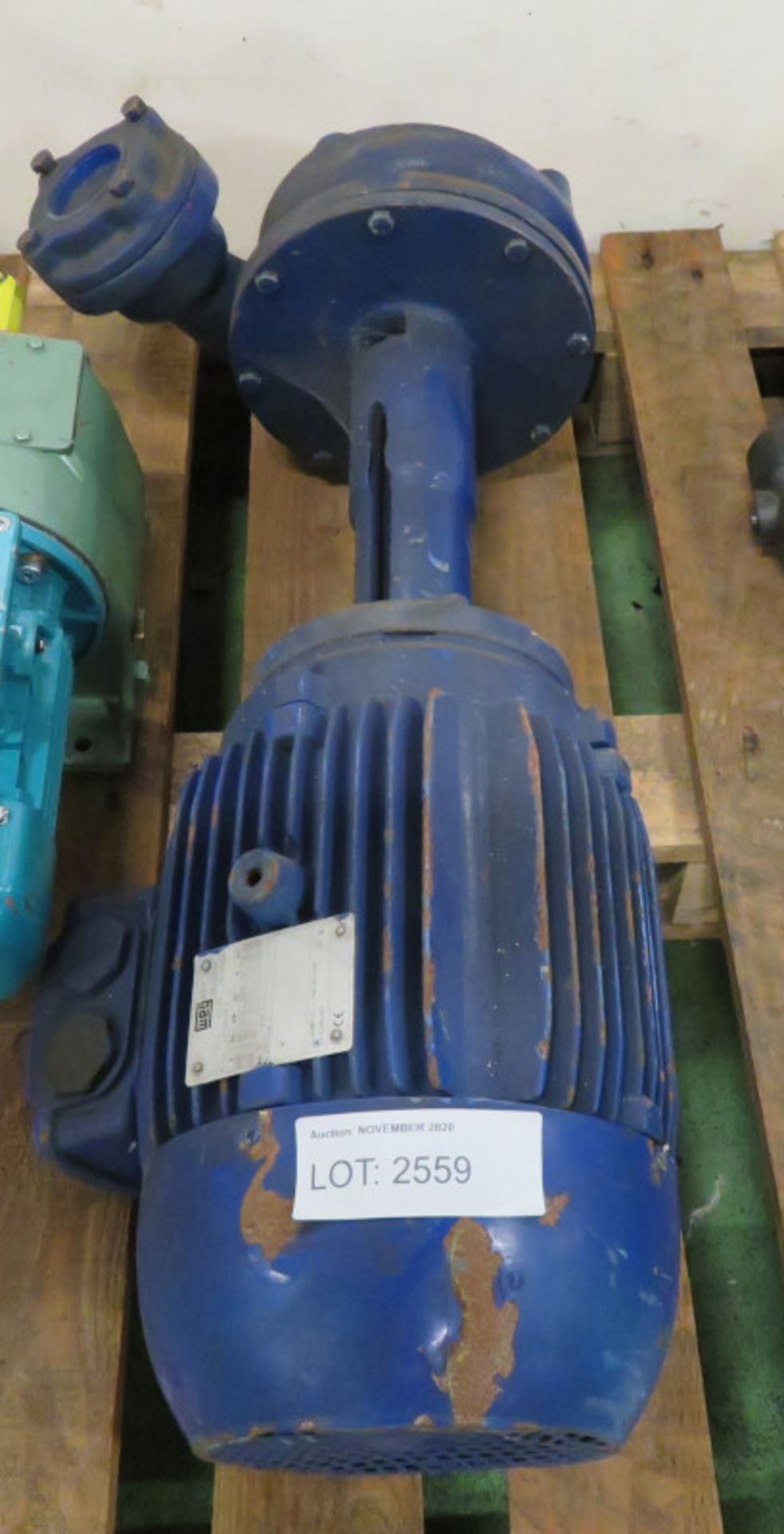 WEG EFF2 7.5kW motor