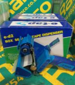 E-Tape box sealing tape dispensers x3