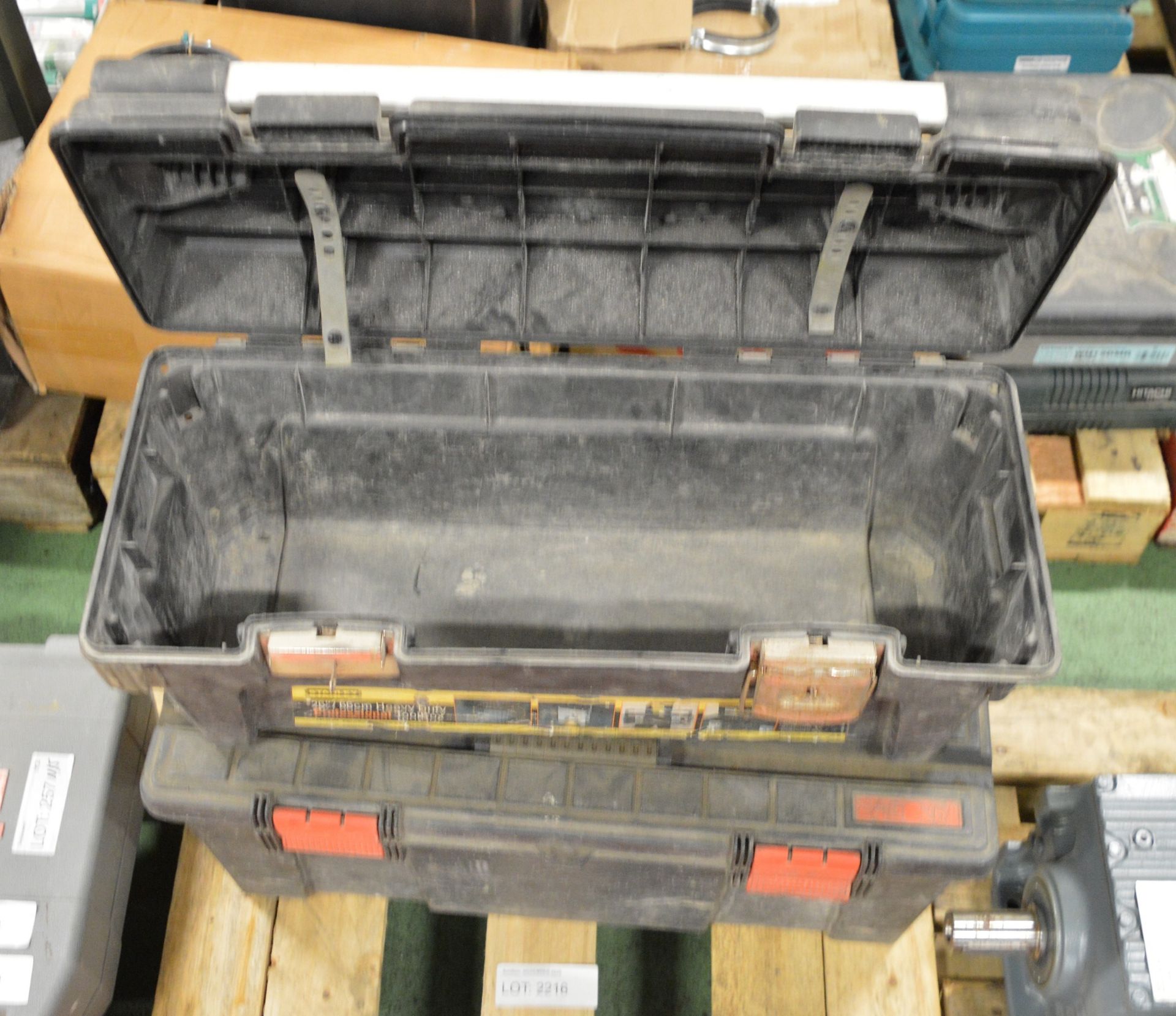 2x Tool boxes - Image 2 of 2