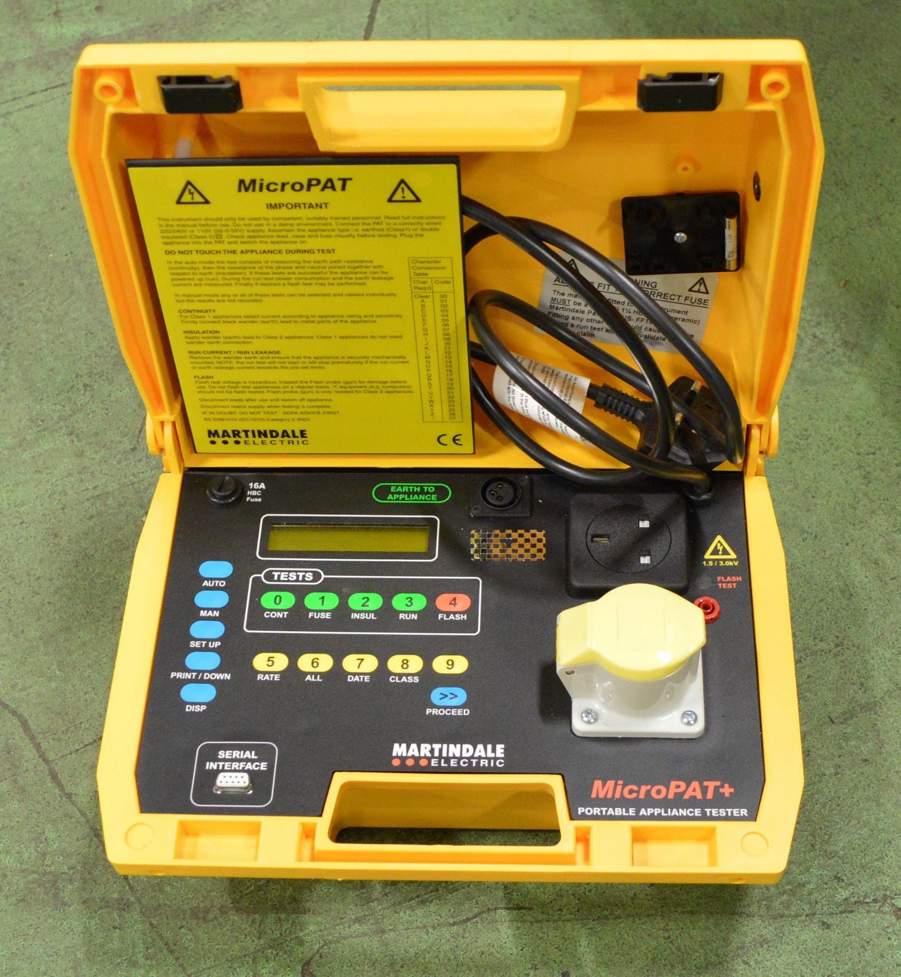 Martindale Portable MicroPat Appliance Tester - Image 2 of 3