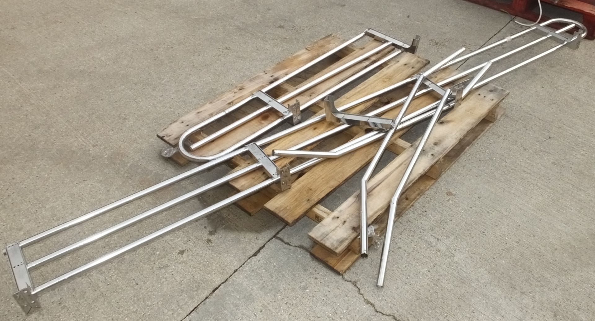 Serving tray rail assembly - Image 2 of 2