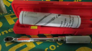 Snap-On QD1RN25 Torque Wrench 1/4in 50-250Nm Cased