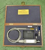 Agilent 85024A High Frequency Probe In Wood Case (Incomplete)