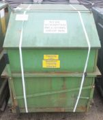 Tec Metal Industrial Tidy Bin 2 Lids W1600 x L1000 x H1100mm