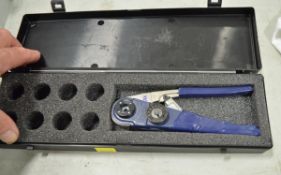 DMC AFM8 Crimping Tool & Case