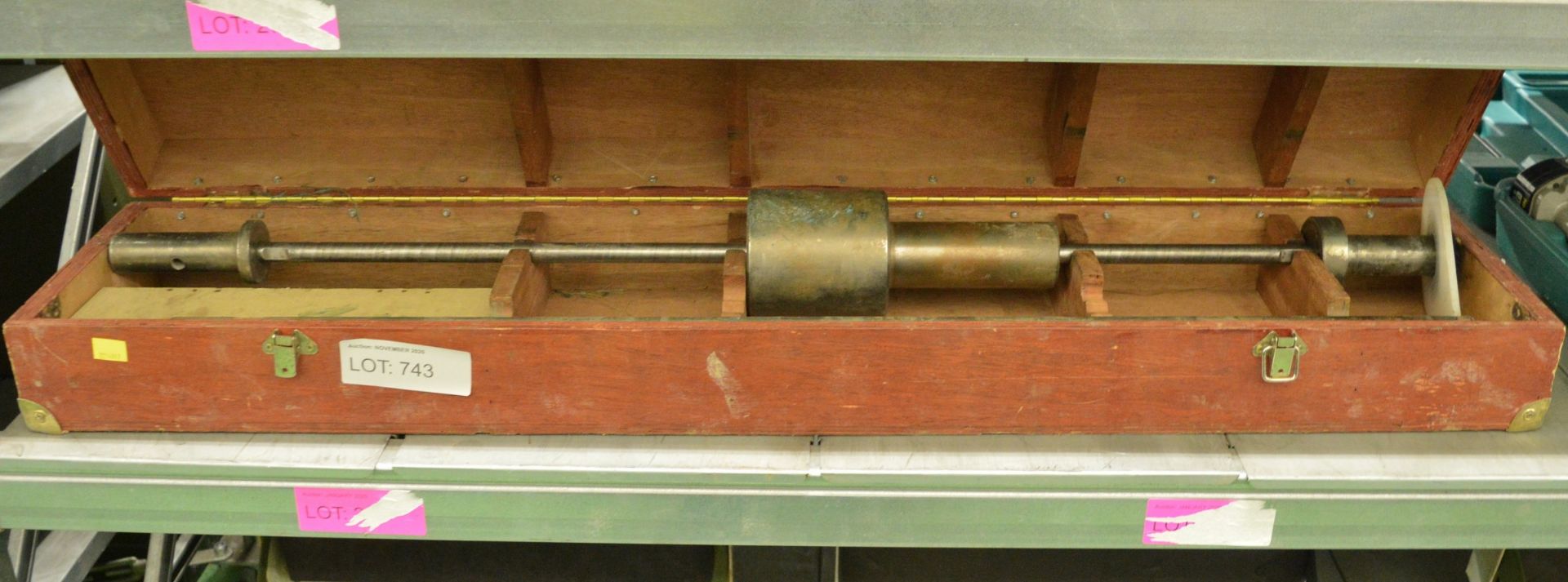 Penetrometer Unit in wooden case