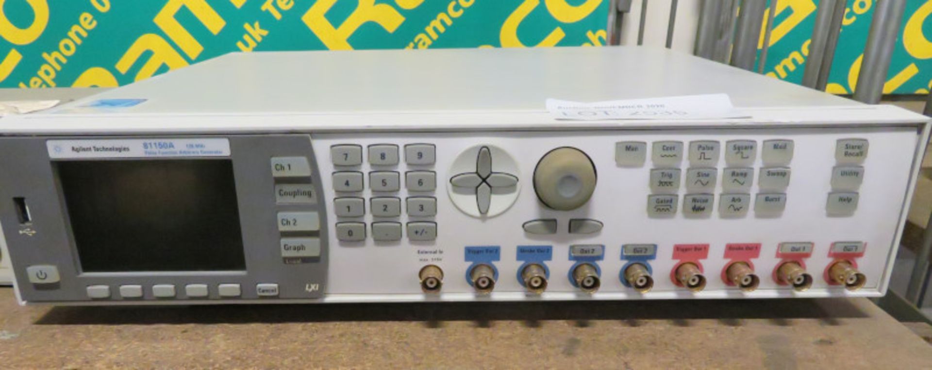 Agilent 81150A pulse function arbitrary generator - Image 2 of 4