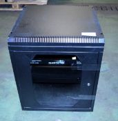 Black Electronic Cabinet L600 x W600 x H740mm