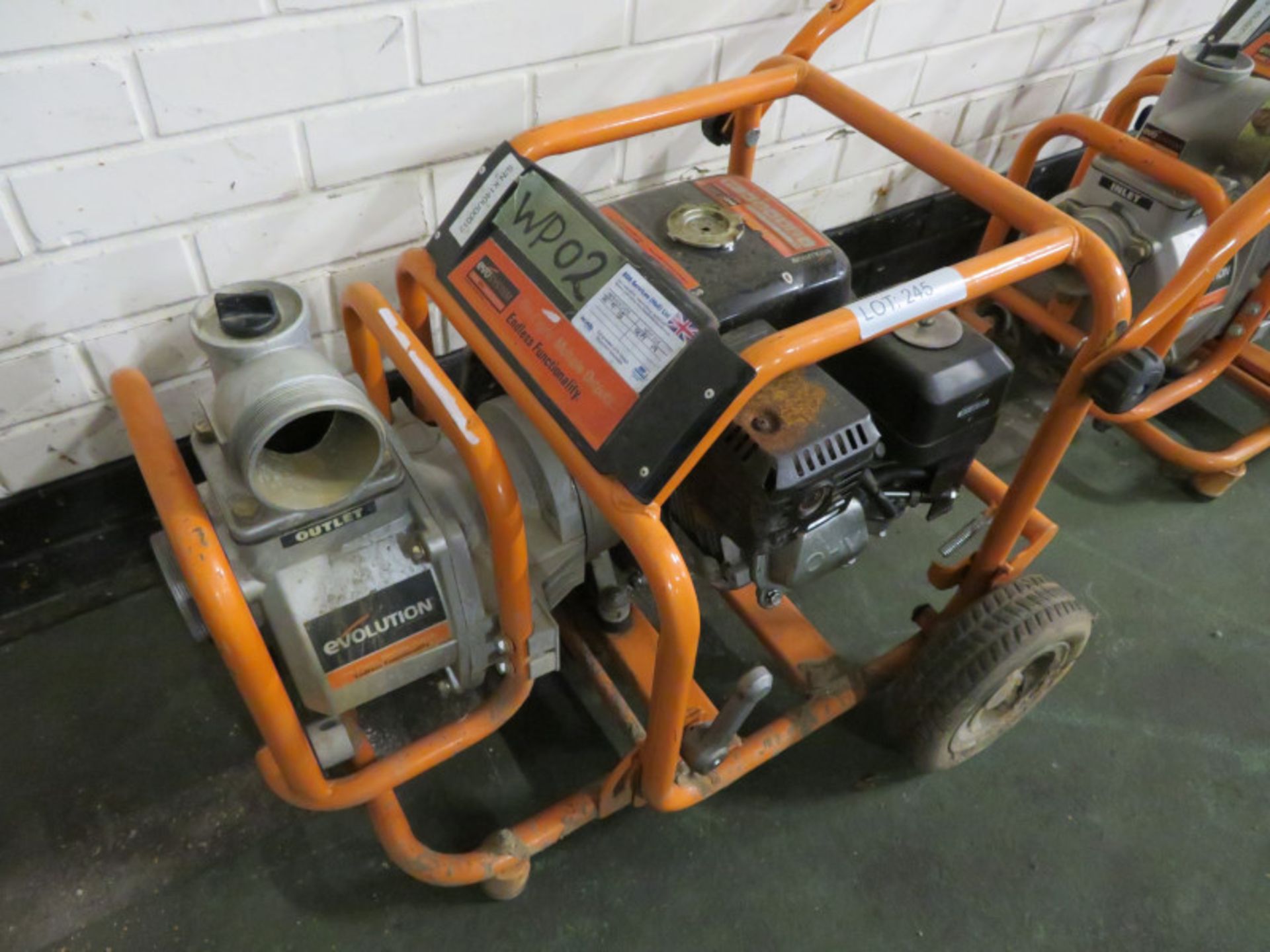 Evolution Portable 4- Stroke 6.5 HP Engine With Water Pump - Image 2 of 4