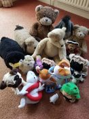 Assorted teddy bears - including Cornelius Vanderbear 1982