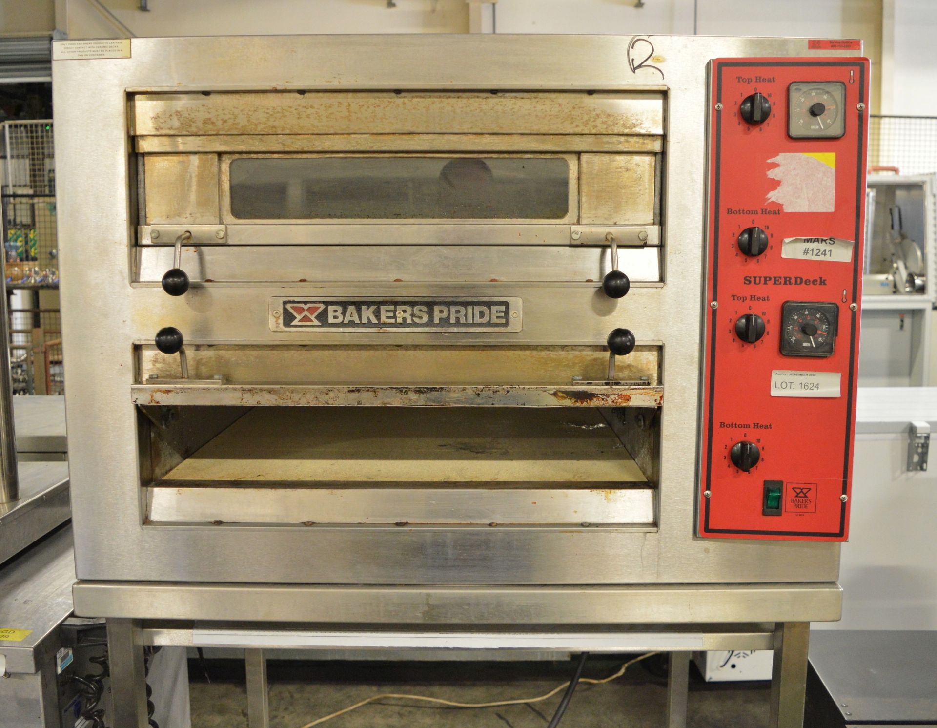 Bakers Pride EP-2-2828 Electric Deck Oven 3 Phase
