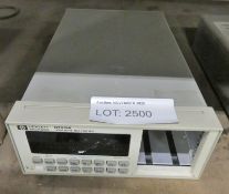 HP 3153A lightwave multimeter - missing plug in