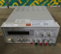 Agilent E3630A Triple Output DC Power Supply (-6A/)-+20v.05A