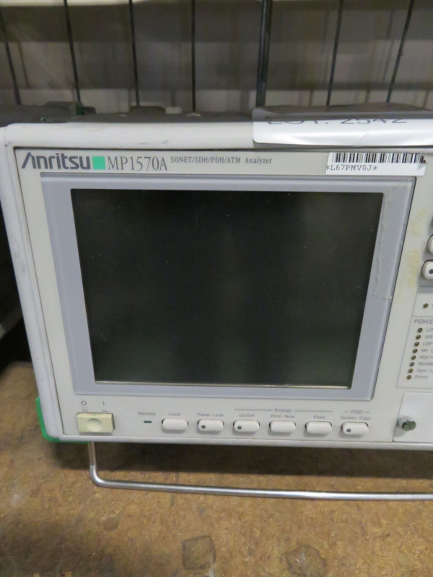 Anritsu MP1570A Sonet/SDH/PDH/ATM analyzer - Image 3 of 3