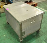 Stainless Steel Storage Unit - L600 x W890 x H600mm