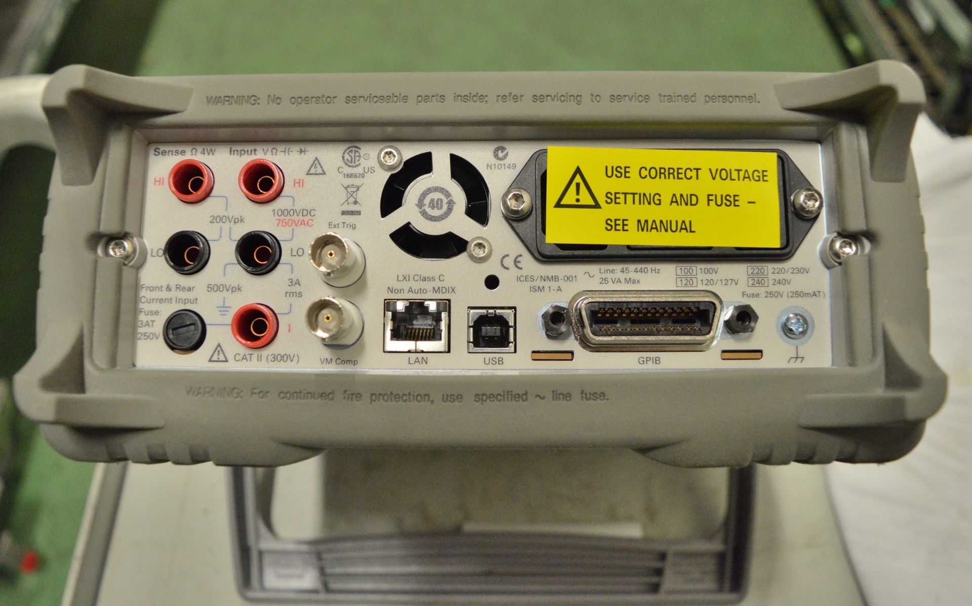 Agilent LXI 34410A 6 1/2 Digit Multimeter - Image 3 of 3