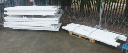 Shop front window & door roller protector assemblies - various sizes