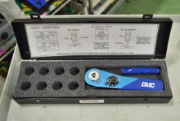 DMC AFM8 Crimping Tool & Case