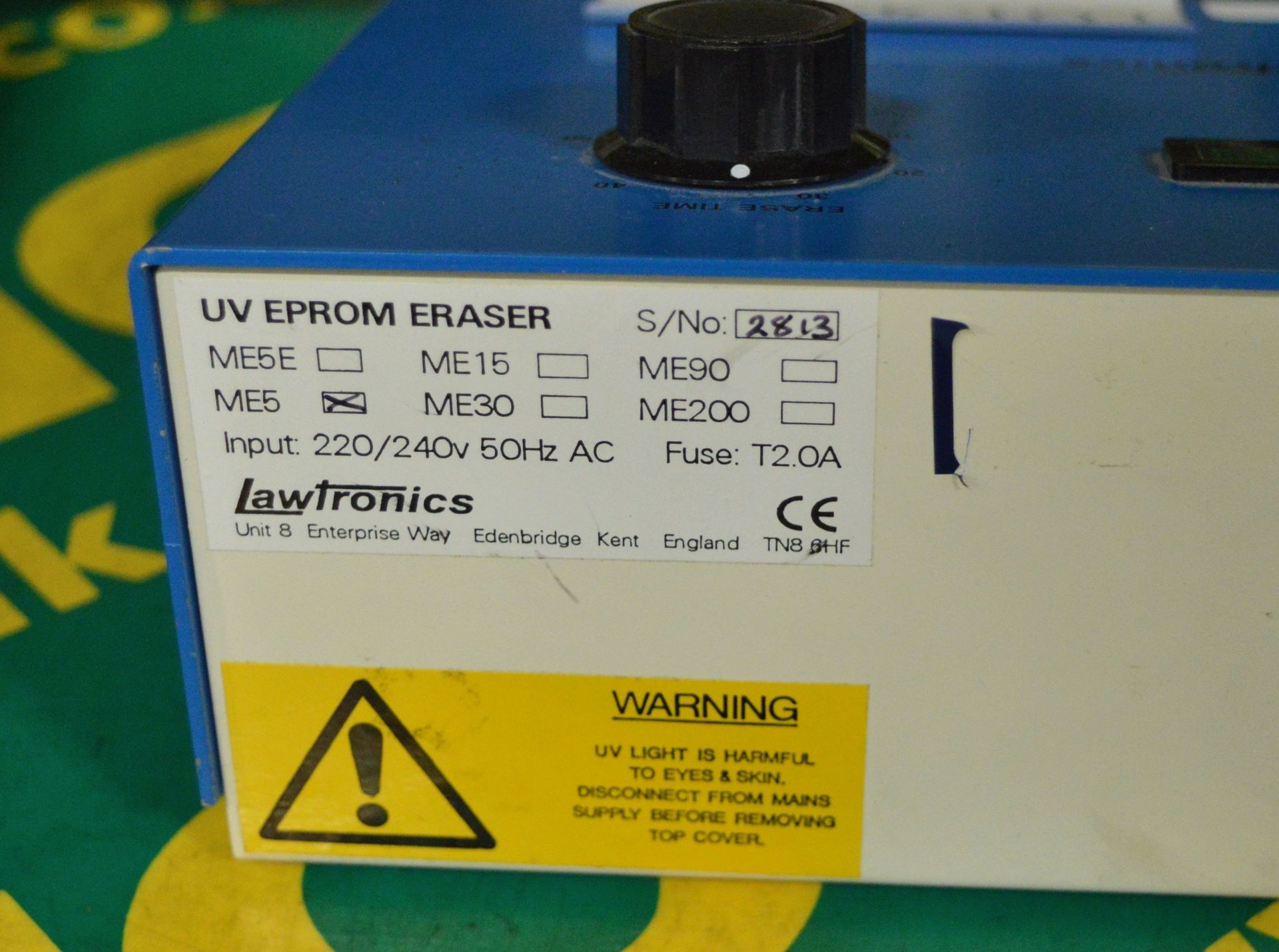 Lawtronics ME5 Uv Eprom Eraser - Image 3 of 3