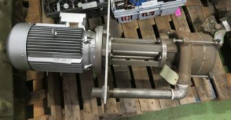 Flender ATB-LOHER 11kW Heavy duty motor with flange assembly