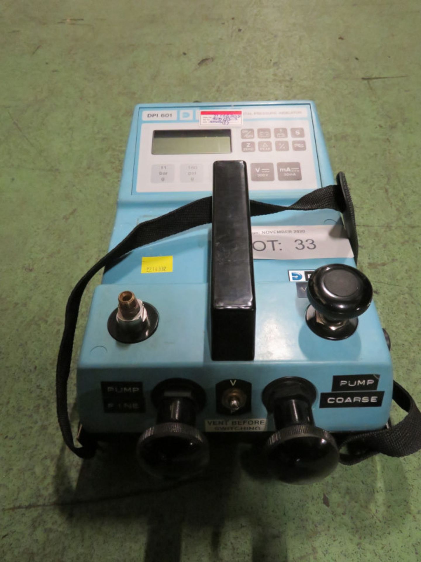 Druck DPI 601 Digital Pressure Indicator Unit - Image 2 of 3