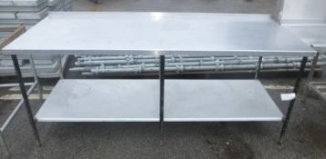Stainless Steel Prep Table L2130 x W840 x H930mm