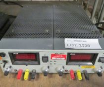 Elind 32DP16 dual regulated power supply