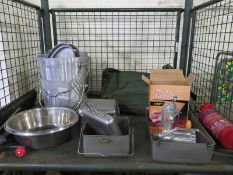 Field Kitchen set - cooker, oven, utensil set in carry box, norweigen food boxes, accessor