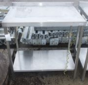 Stainless Steel Prep Table 900 x 650 x 920 mm