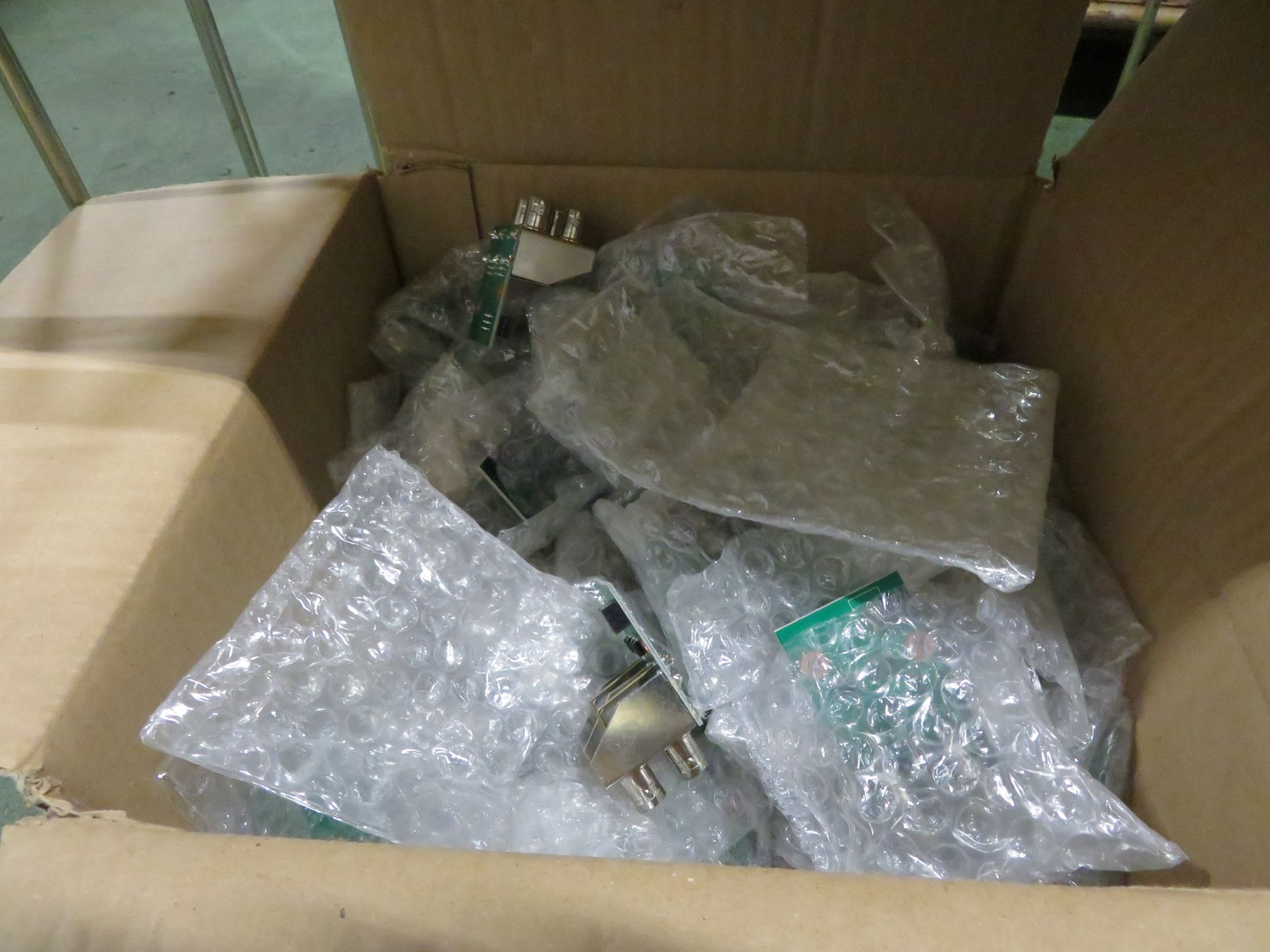 Box of Muliple Cop Security Coaxial Connectors