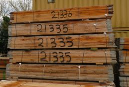 48x 13ft Wooden Scaffolding Boards. This Is An Overview Picture And You Will Receive A Bat