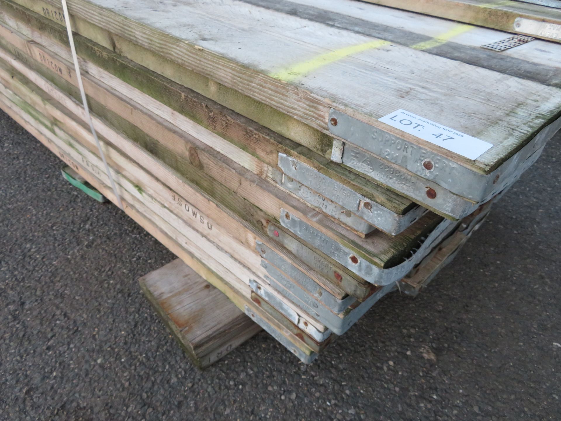 50x 10ft Wooden Scaffolding Board. - Image 5 of 5