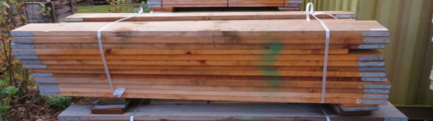50x Wooden Scaffolding Boards 2.3 -2.4m . Please Note There Is A £10 Loading Charge On The