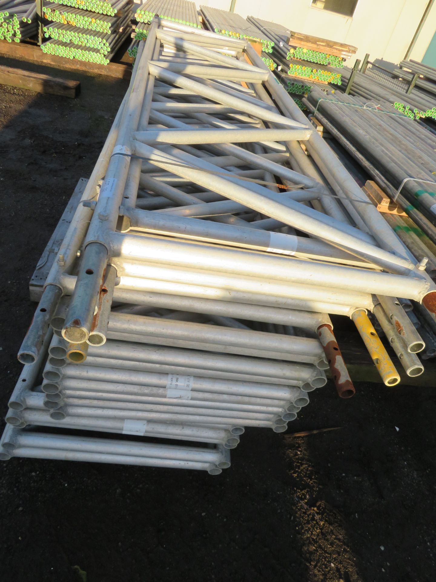 20x Layher Aluminium 3m x 0.75m Scaffolding Brace Beams. - Image 3 of 5