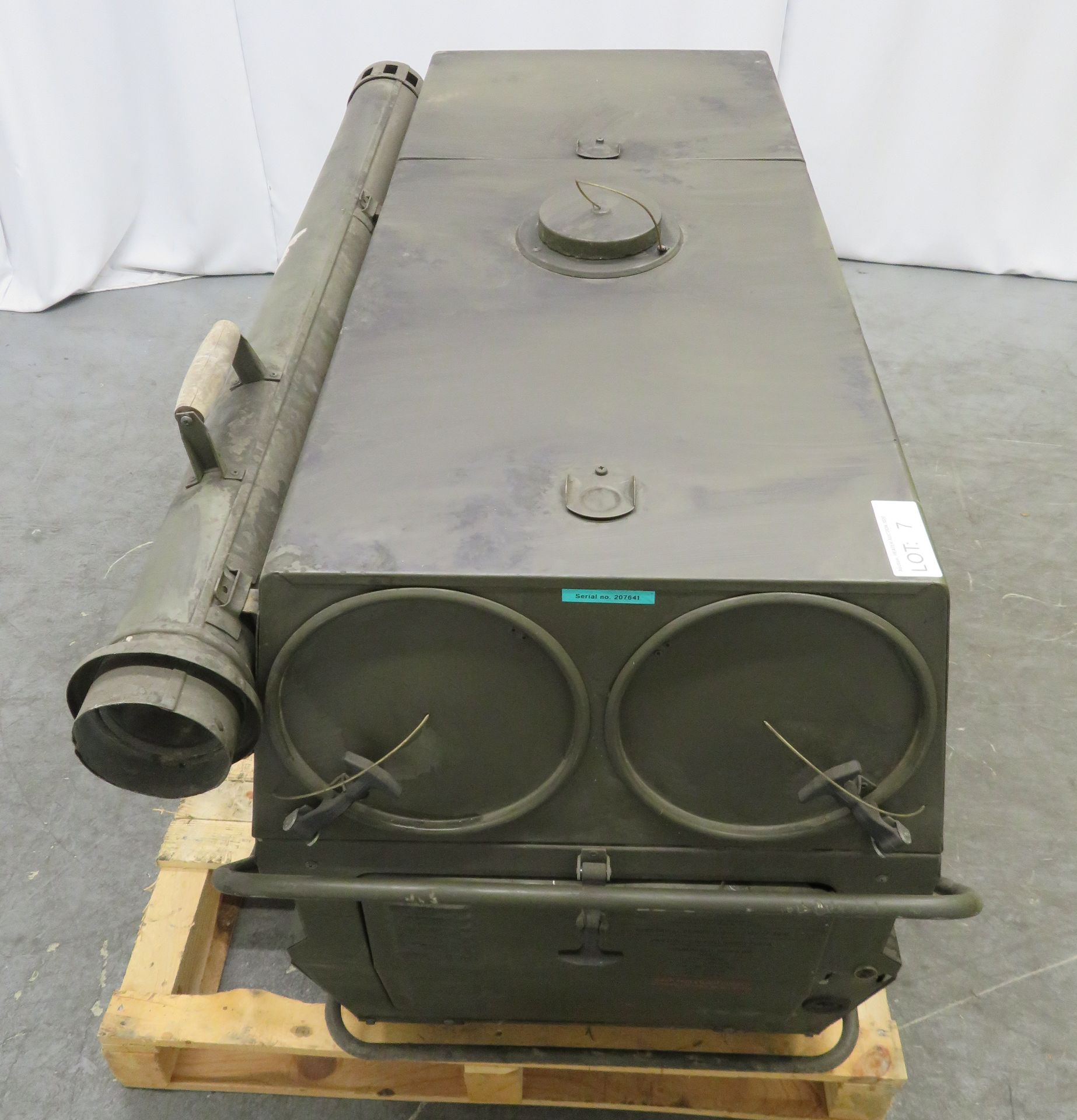 Dantherm 38kw Portable Diesel Fuel Heater VA-M40 - Hours Run - 319 - Untested. - Image 4 of 15