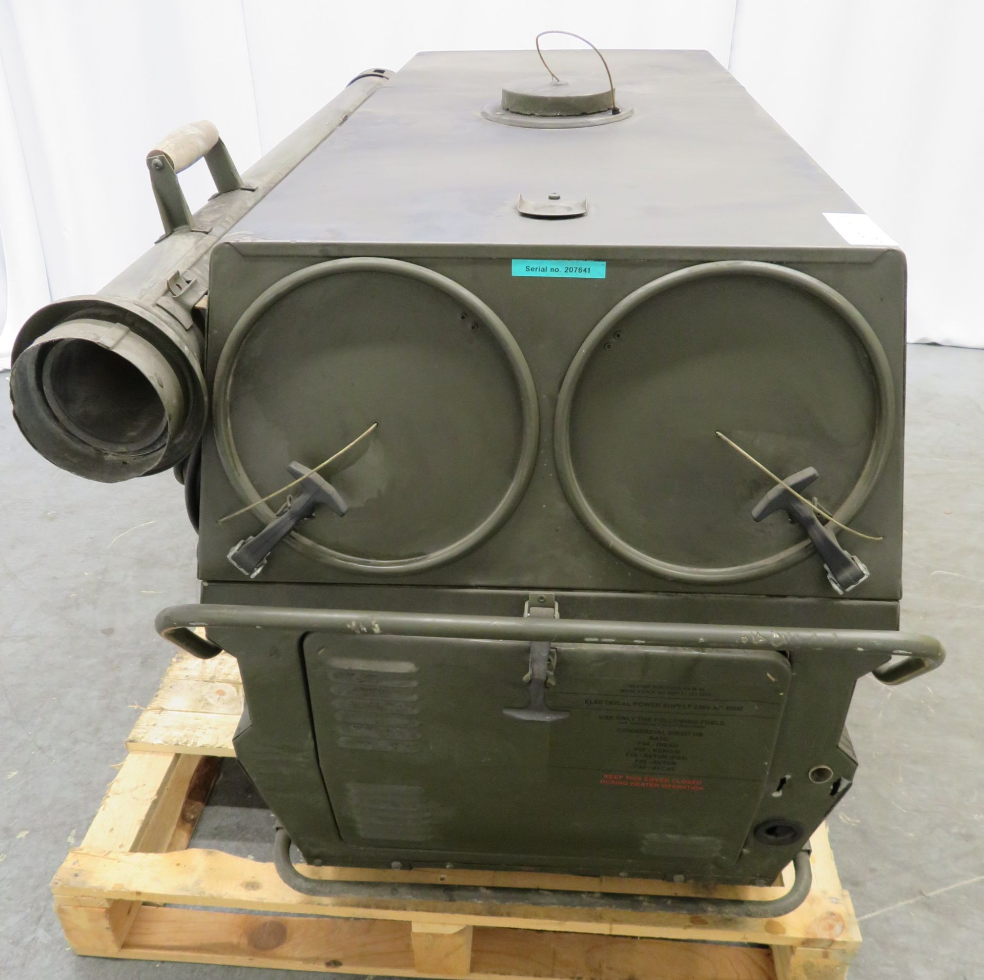 Dantherm 38kw Portable Diesel Fuel Heater VA-M40 - Hours Run - 319 - Untested. - Image 5 of 15