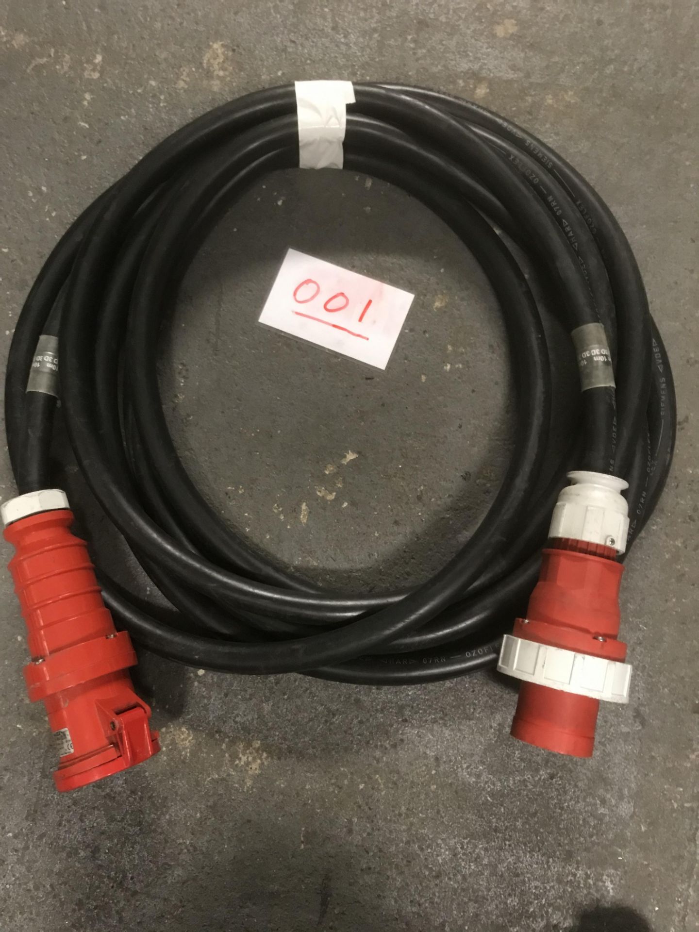 63A 3Ph cable 10m