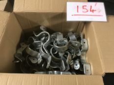 Box of 70 saddle clamps for 50mm pipe