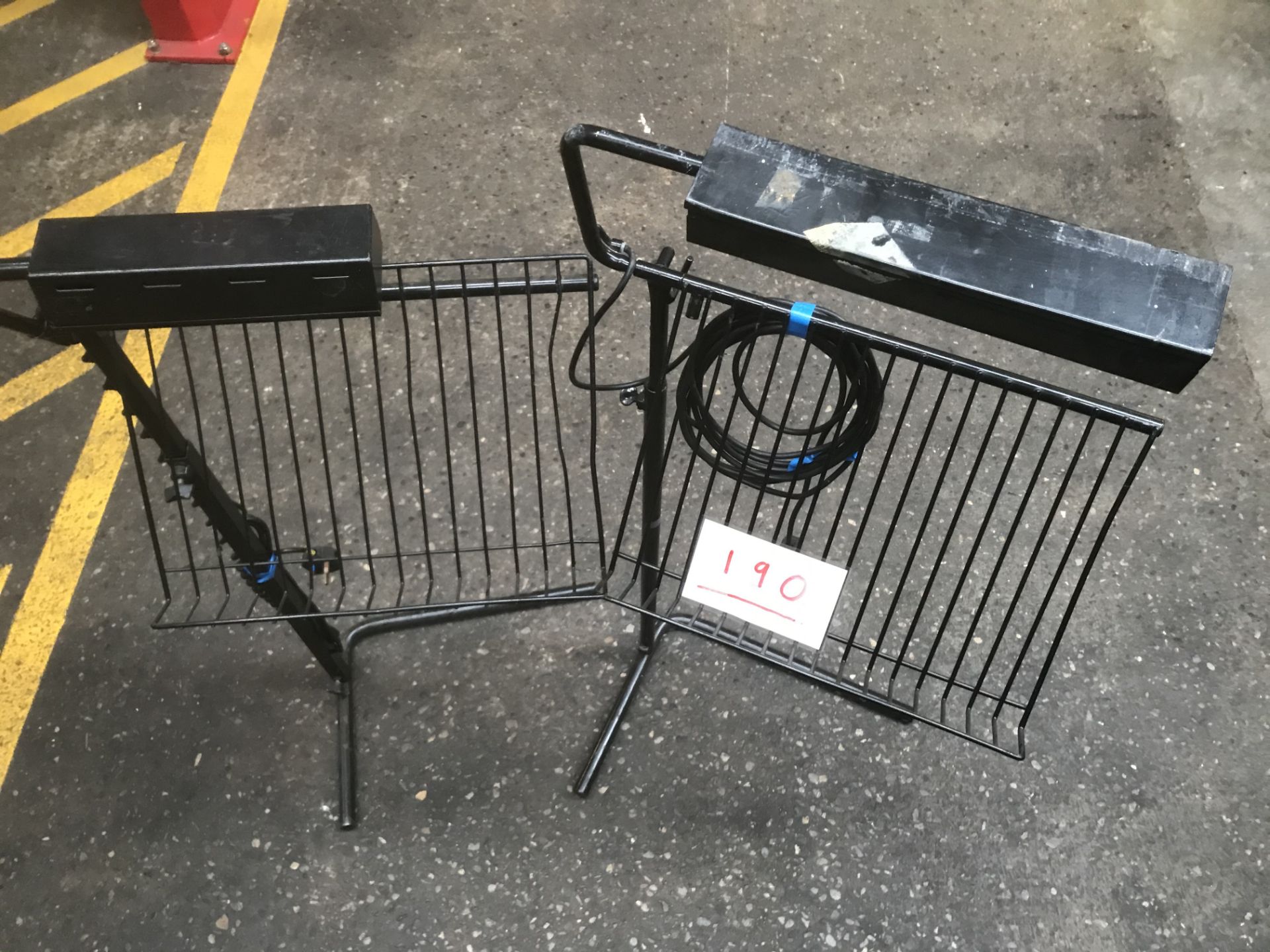 2x Lit music stands