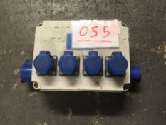 32A to 4x 16A junction box